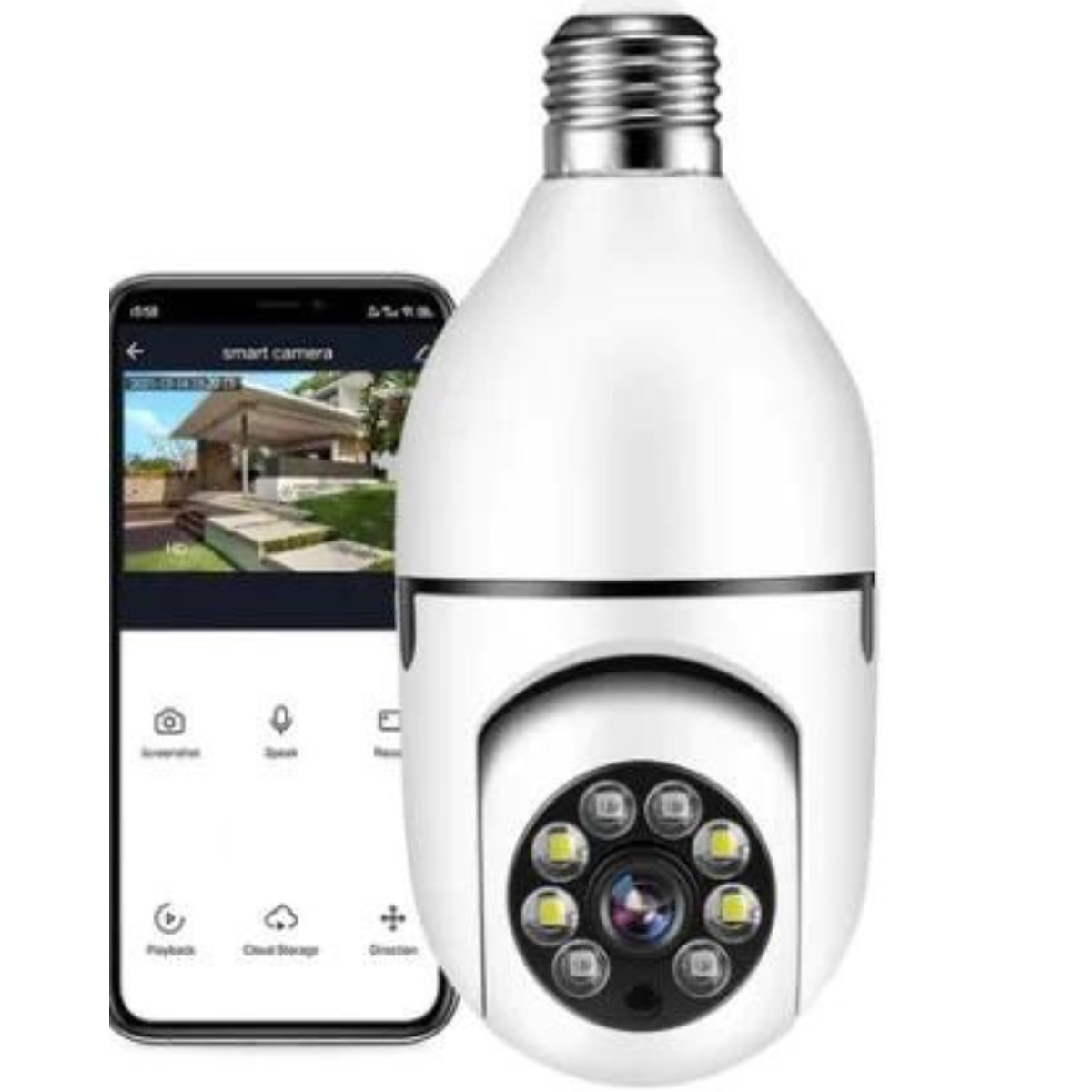 Camguard (Cámara De Seguridad Panorámica Con Wifi)