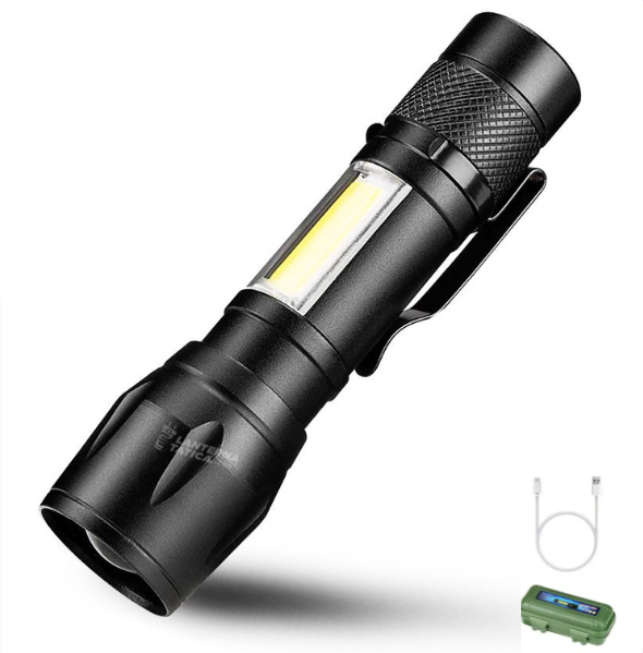 Lampara Recargable Con Zoom Ilumax
